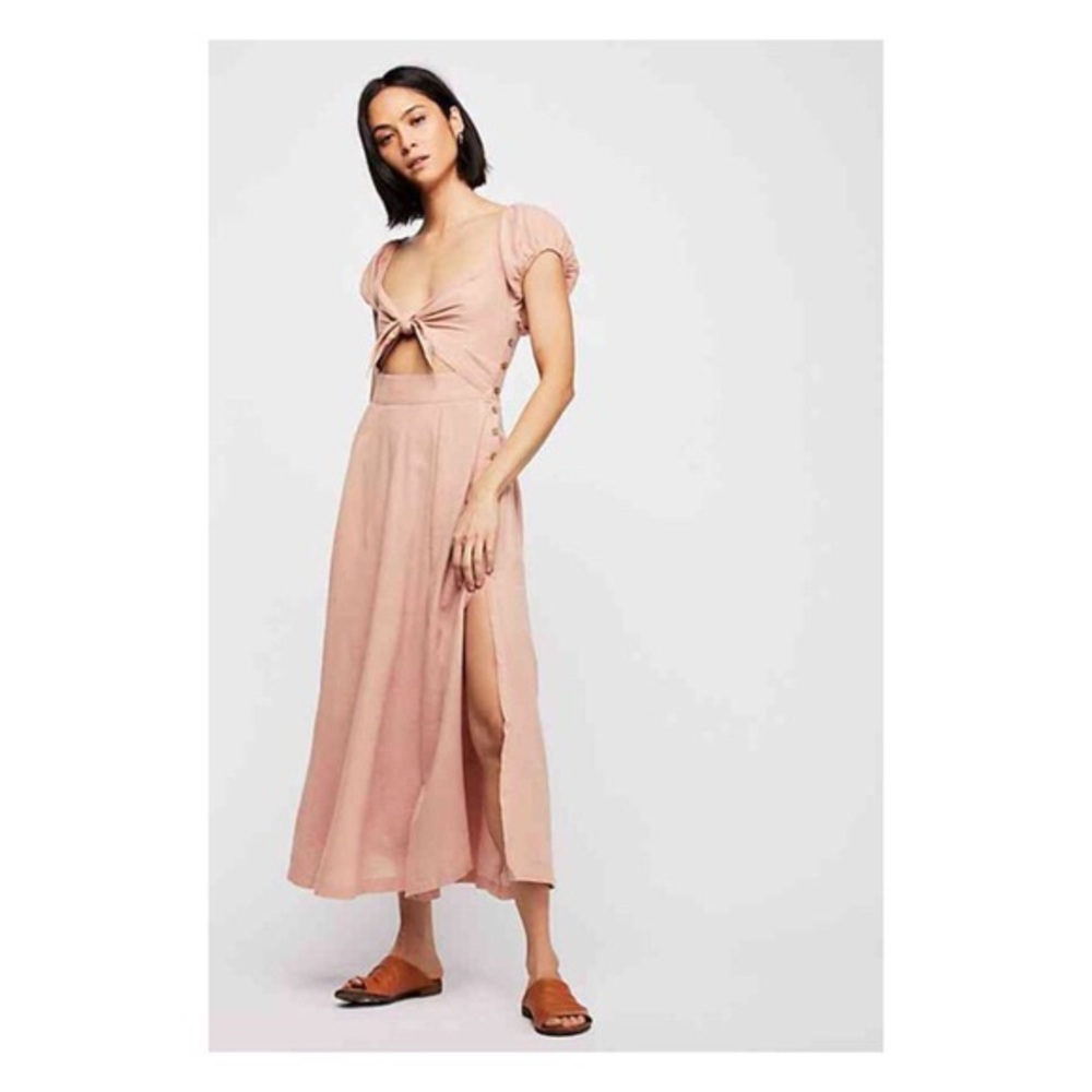 NWT Free People The Getaway Midi dress